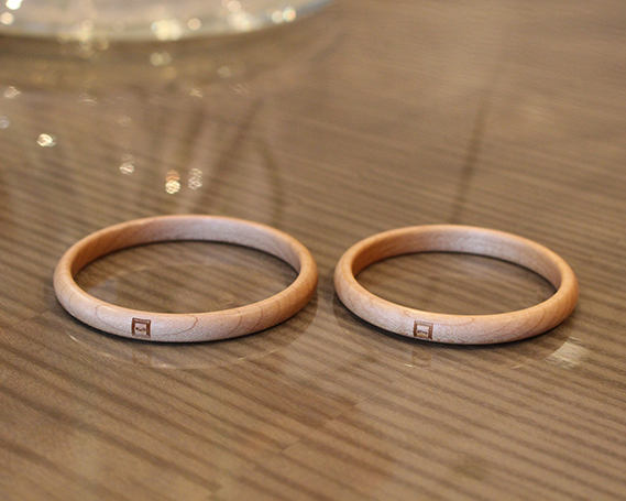 SHINBEY　バングル　ナチュラル　S