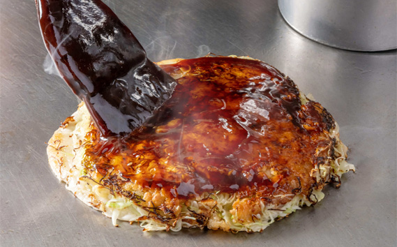 2枚セットそば肉玉シングル（そば）：平の家広島風お好み焼き／府中焼き