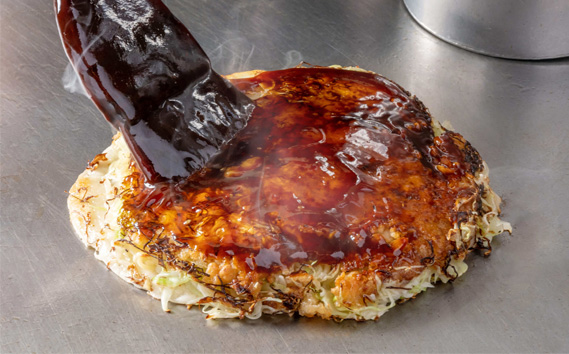 5枚セットそば肉玉シングル（そば）：平の家広島風お好み焼き／府中焼き