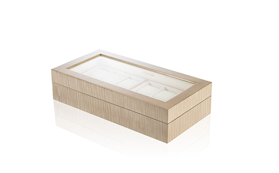 クリスタル 時計ケース No.7　トープ