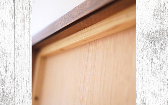 府中家具　Mirror SANO　42×42　オーク