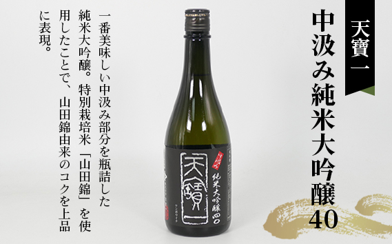 【びんご圏域連携】日本酒 飲み比べセット 天寶一「中汲み純米大吟醸40」（福山市）・醉心山根本店「醉心 紅の舞 純米吟醸原酒」（三原市）・中尾醸造「純米大吟醸 まぼろし」（竹原市）