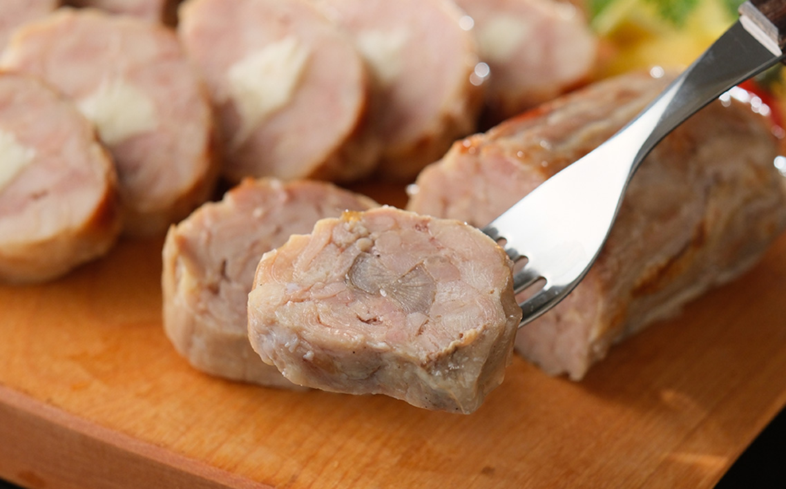 中林商店のチキンロール3種set/鶏肉 おかず 簡単調理 チャーシュー