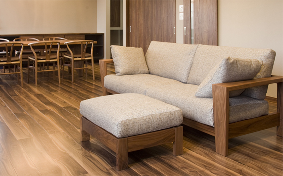 （レッドオーク）AUTHENTICITY FINE OTTOMAN LT M（モカ）