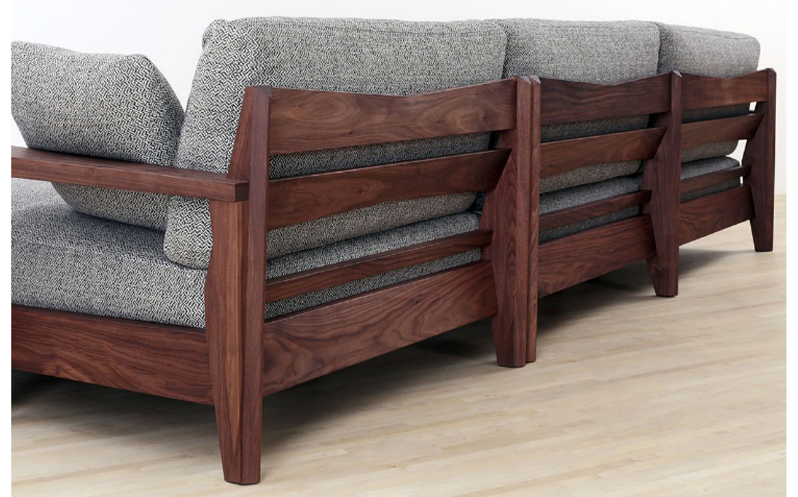 （レッドオーク）AUTHENTICITY SOFA E COUCH BK（ブラック）