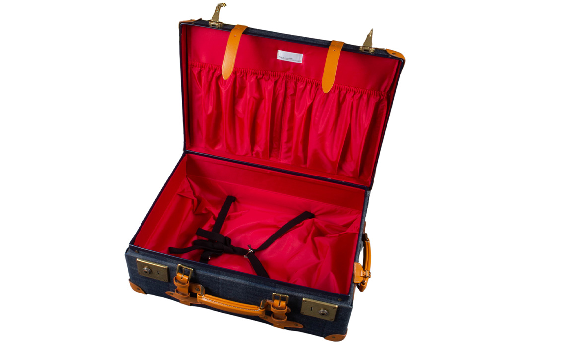 デニムキャリーバック