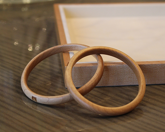 SHINBEY　バングル　ナチュラル　S