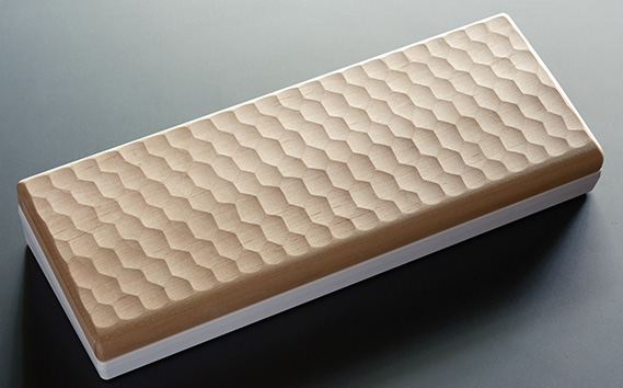 HHKB専用亀甲名栗メープル製パームレスト＆ルーフ 200g