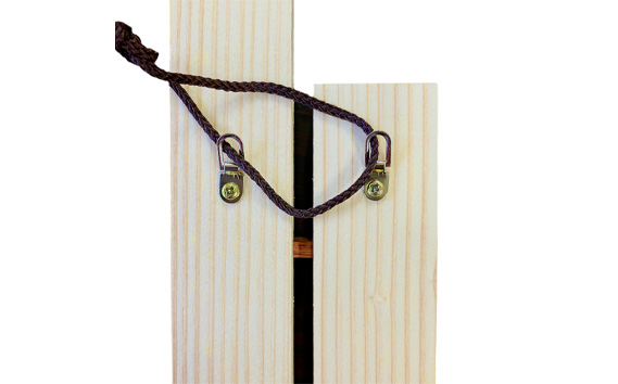 木製花飾り（壁掛け）