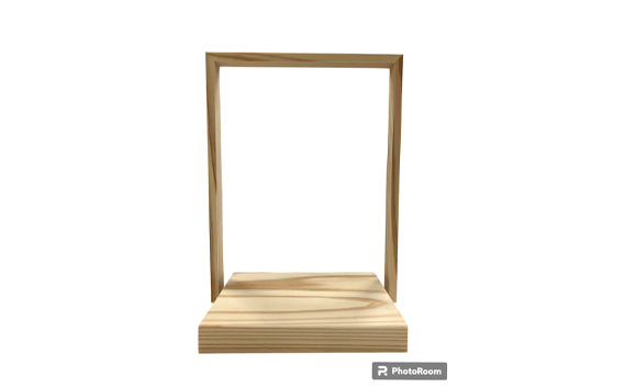 木製飾り台（フレーム型）