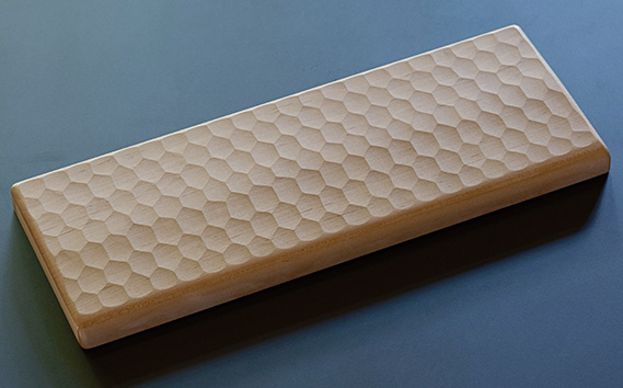 HHKB専用亀甲名栗メープル製パームレスト＆ルーフ 200g
