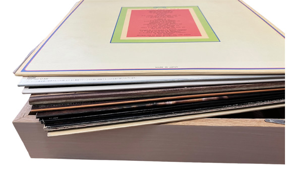 レコ－ドジャケット収納額