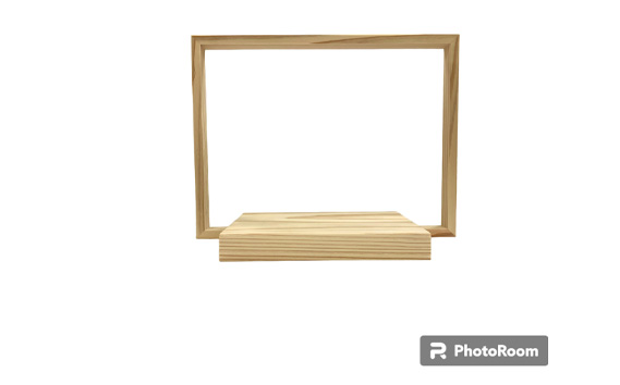 木製飾り台（フレーム型）