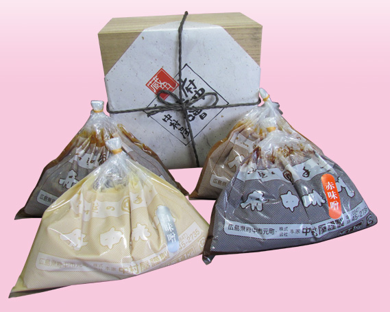 桐箱入　府中みそ詰合せ