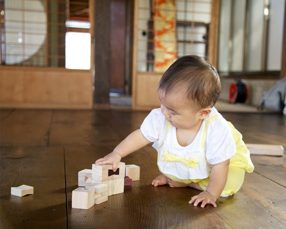 ありがとうつみき（木製つみきセット）