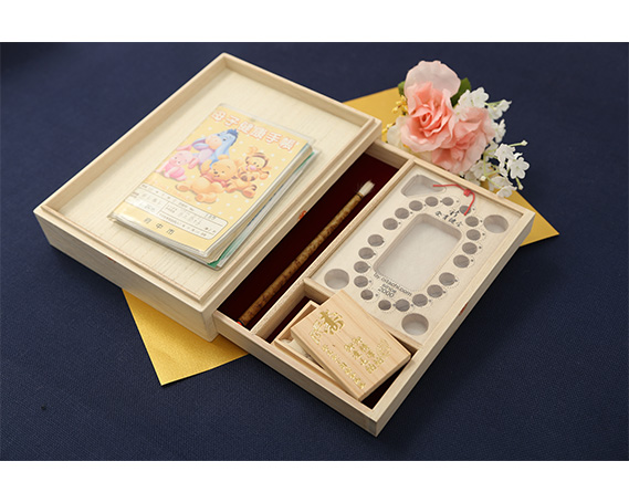 乳歯ケース　おいたちの小箱　ユキちゃん