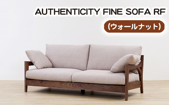 （ウォールナット）AUTHENTICITY FINE SOFA RF OL（オリーブ）