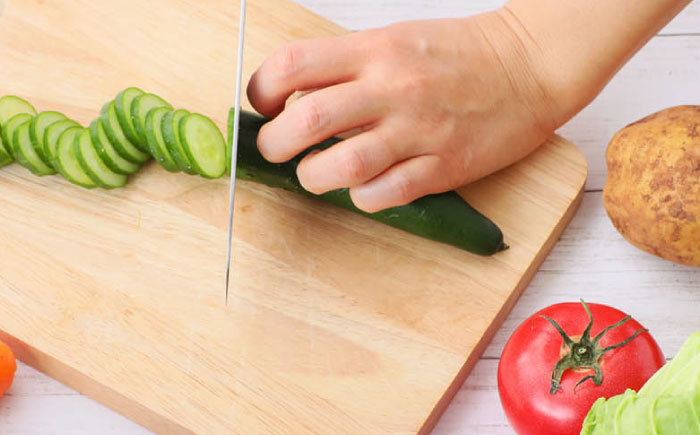 広島県産ヒノキのまな板セット  知育 おもちゃ 玩具 木製  三次市/ 一場木工所 [APAL009]