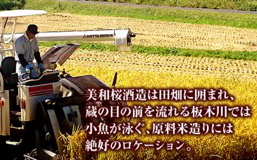 美和桜酒造の飲み比べセット 三次市/美和桜酒造 [APBF006]