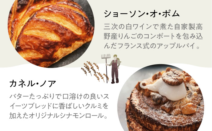 【全2回定期便】【冷凍】mugimugiの贅沢セレクション13個セット パン 詰め合わせ 人気 パン屋 三次市/麦麦 [APCI004]