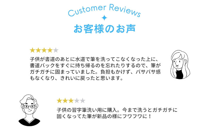 筆用洗浄剤 筆シャン (90mL×2本) 毛筆 書道筆 筆 ふで 洗剤 シャンプー 石鹸 せっけん 筆洗い 筆洗 ふであらい 書道 習字 三次市 / 株式会社リピカ [APDB002]