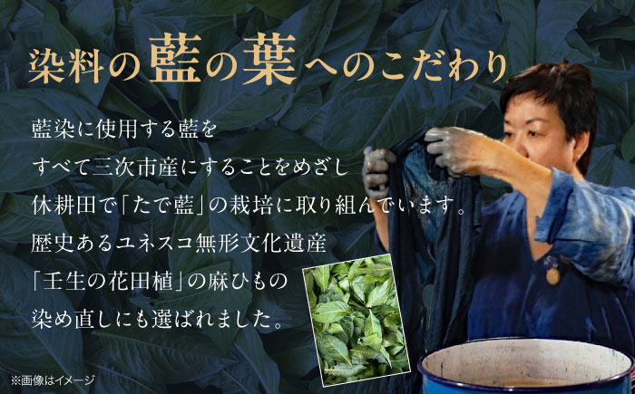 藍染め帆布バッグ（大/ドット柄） トート バッグ 雑貨 バック レディース メンズ ハンドメイド 鞄 かばん 三次市/染工房奈つ [APAF003]