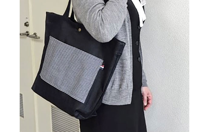 デニムのオリジナルトートバッグ 三次市/きさ商工支援センター [APAW001]