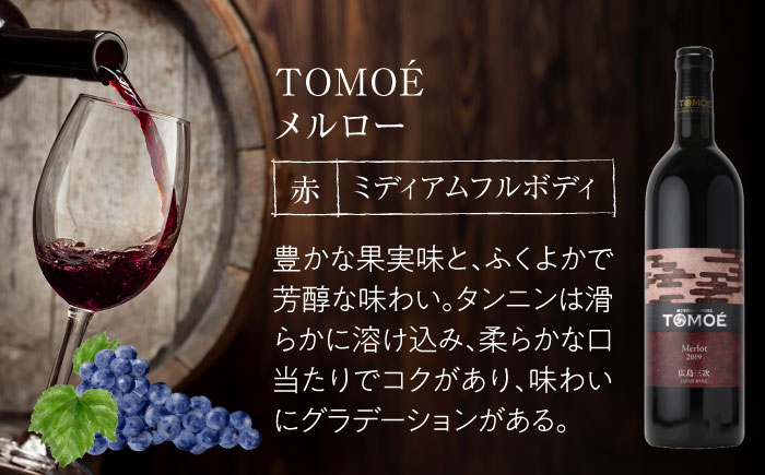 TOMOEワイン2本セット D ワイン 受賞 飲み比べ ワインセット ギフト 三次市/広島三次ワイナリー [APAZ026]