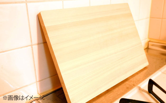 広島県産ヒノキのまな板セット  知育 おもちゃ 玩具 木製  三次市/ 一場木工所 [APAL009]
