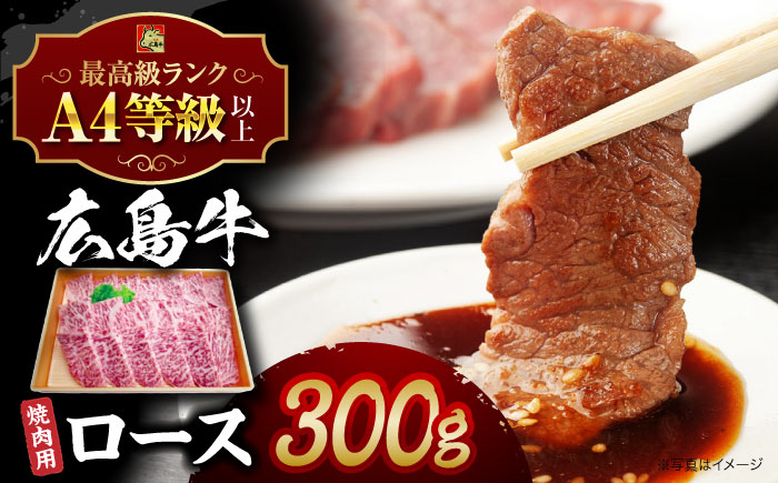 広島牛 ロース肉 焼肉用 三次市/広島三次ワイナリー [APAZ029]