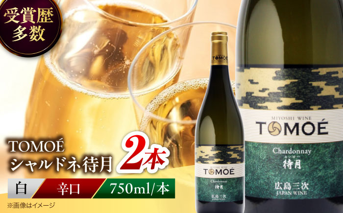 TOMOE シャルドネ 待月 白ワイン 辛口 750ml×2本 三次ワイナリー ワイン 白 受賞 ギフト 広島 人気 ディナー ランチ パーティー 酒 わいん 三次市 / 広島三次ワイナリー [APAZ101]