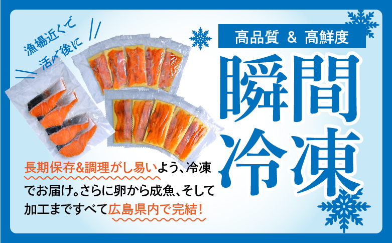国産サーモン 詰め合わせセットB 約2.2kg [切り落とし (80g×10P)+スモークサーモン (40g×10P)+切り身 (約70g×3切れ×5P)] 小分け 広島レモンサーモン｜広島 ふるさと納税 特産品 グルメ 国産 サーモン レモンサーモン 高級 広島県産 美味しい お取り寄せ ギフト [1961]