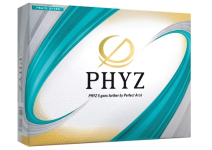 ブリヂストンゴルフボール「PHYZ5」パールグリーン色 1ダース [1827]