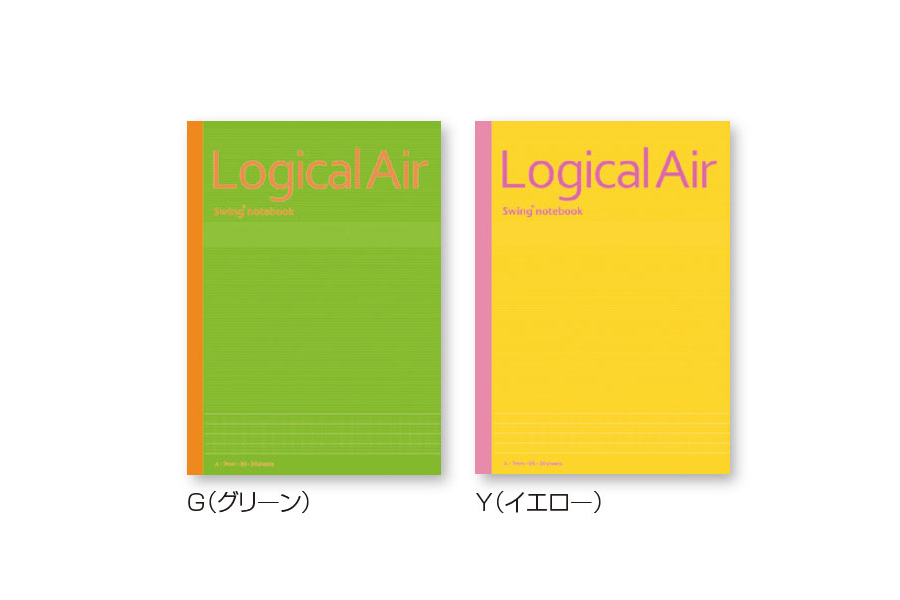 ロジカル・エアーノートB5 30枚 ロジカルＡ罫(7mm) 5冊パック×4セット [1799]