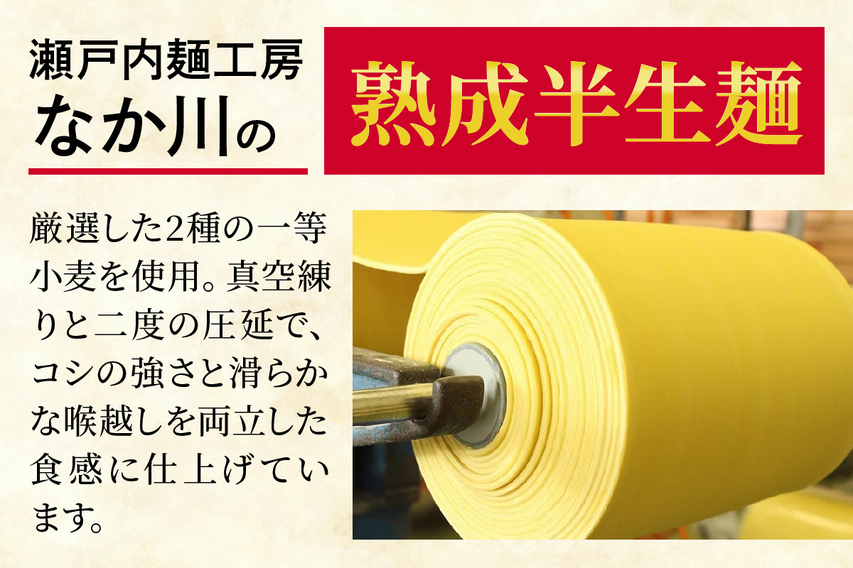 瀬戸内麺工房なか川「背脂醤油 尾道ラーメン10食セット」 (10袋、スープ付き) [1926]
