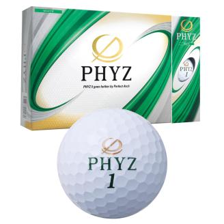 ブリヂストン ゴルフボール「PHYZ5」ホワイト色 1ダース [1829]