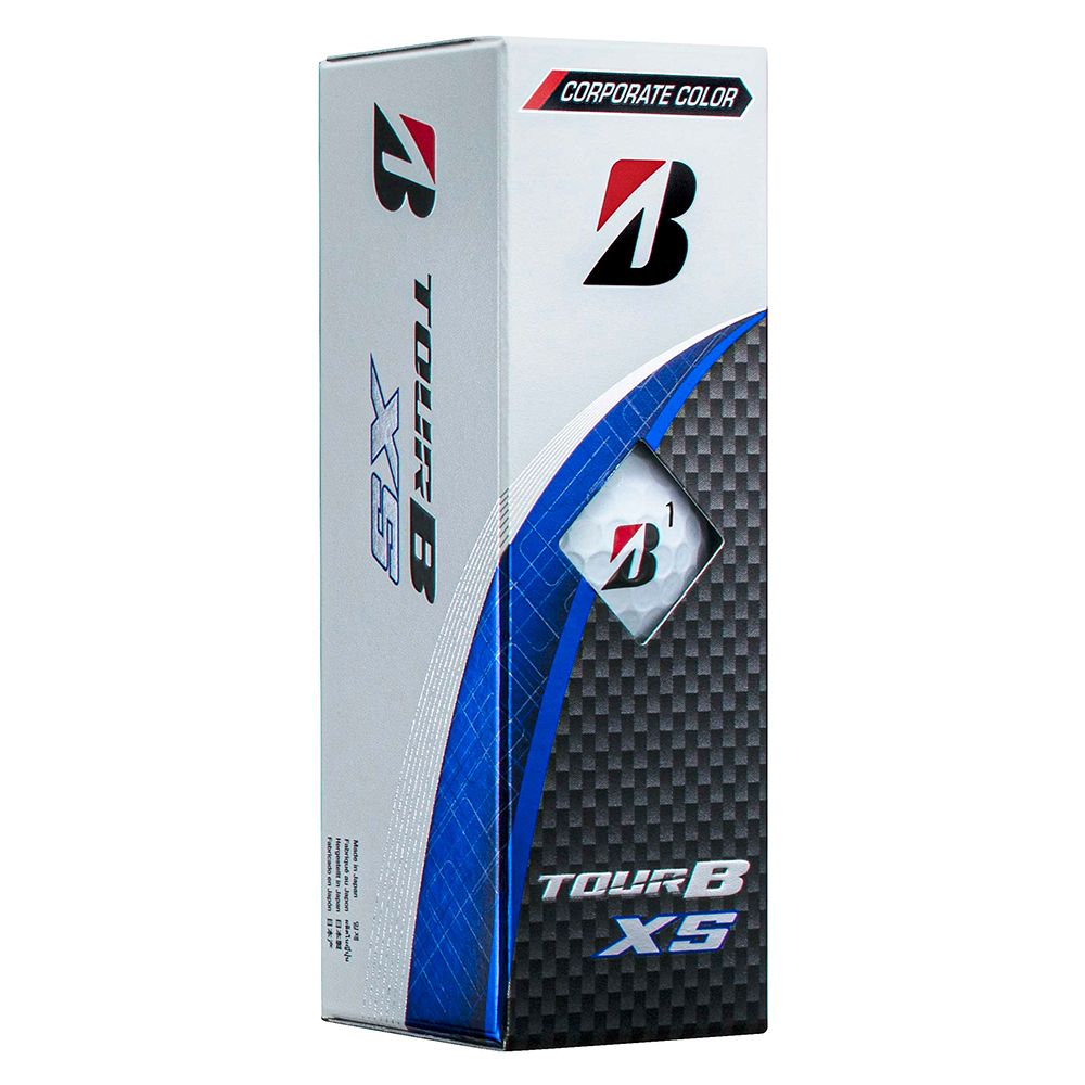 TOUR B XS ゴルフボール コーポレート色 2024年モデル 3ダース ブリヂストン 日本正規品｜36個入り BRIDGESTONE ブリジストン ツアーB スピン系 ディープ感 ソフトフィール 打感 乗り感 風に強い 強弾道 高耐久性 ふるさと [1847]