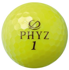 ブリヂストンゴルフボール「PHYZ5」YE色 1ダース [1826]