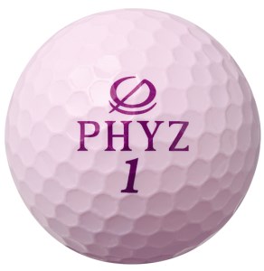 ブリヂストンゴルフボール「PHYZ5」パールピンク色 1ダース [1828]