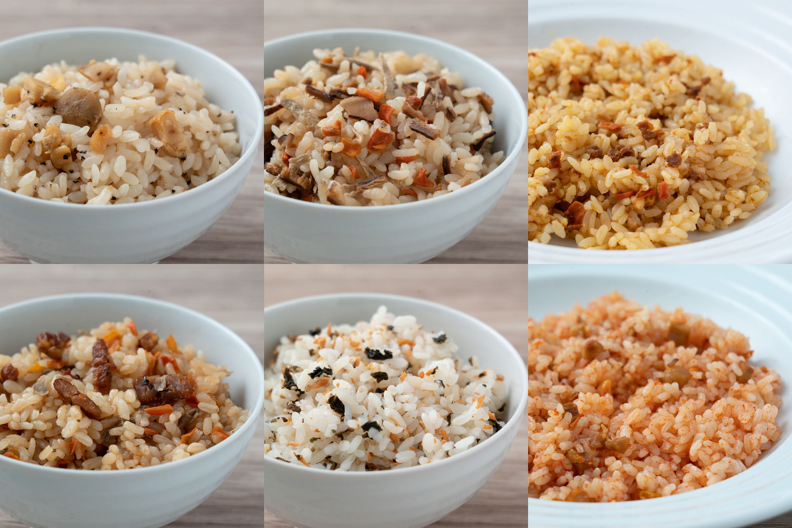 非常食　長期保存可能なストックライスギフトセット200g×6種類（各2個）