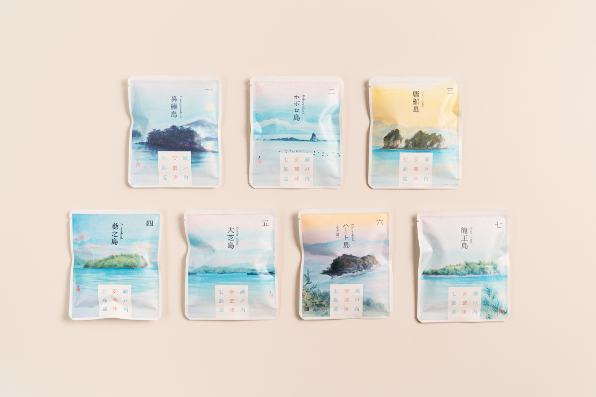 ドリップコーヒー　飲み比べ　瀬戸内安芸津七島巡　ギフトセット 7種×2箱