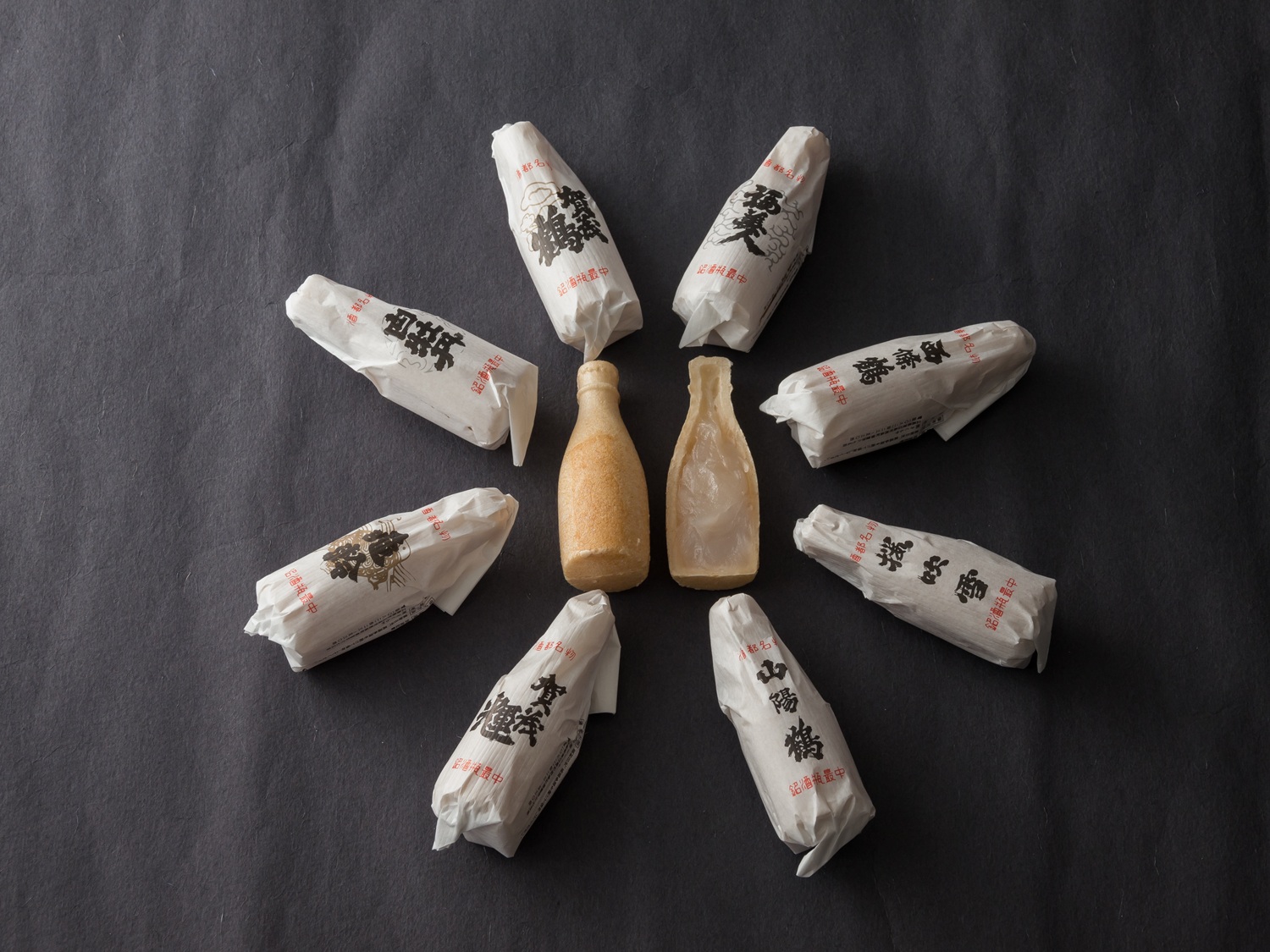 瓶最中(8本）酒まんじゅう（10個）セット