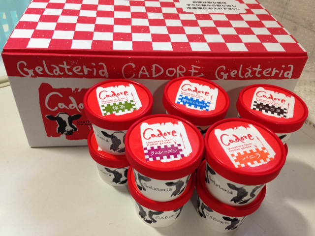 カドーレ牧場手づくりジェラートセット