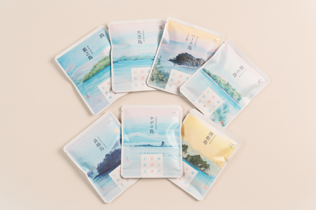 ドリップコーヒー　飲み比べ　瀬戸内安芸津七島巡　ギフトセット 7種×2箱