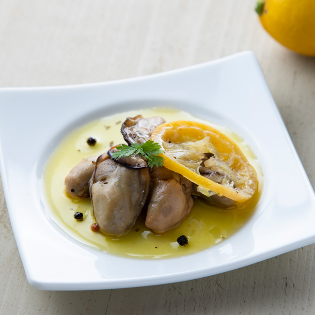 広島安芸津産　牡蠣オリーブオイル漬け2種セット(OL-2)