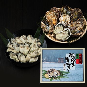 広島安芸津産　生牡蠣むき身1.0kg .殻付き牡蠣15個セット【配達不可：離島】【配送時期:2026年3月～4月中旬】