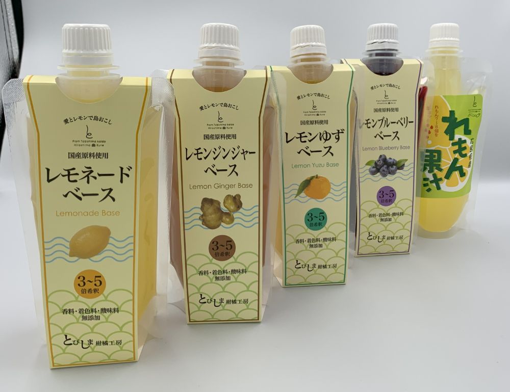 とびしま詰め合わせセットA（レモネードベースなど5種）