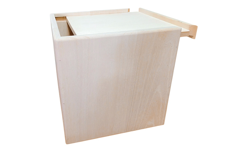 桐材でできた米びつ 3kg 米びつ 米櫃 こめびつ 木製 桐 広島 安芸高田市