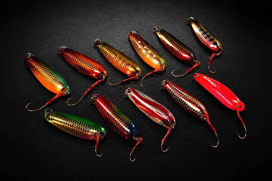 忠さんのスプーン アートフィッシング オリジナルセットD 釣り 釣り用品 常見忠 対象:Bite、MeshBite、DCBite、NorthernBite、ShellBite、RiverDolphin　(5)7～10g：24個
