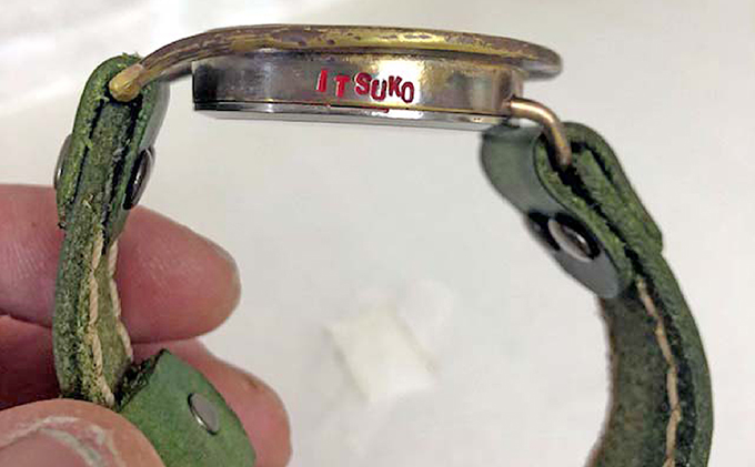 HR24の手作り時計　C（男女兼用）オリ－ブ